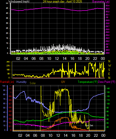 24 Hour Graph for Day 10