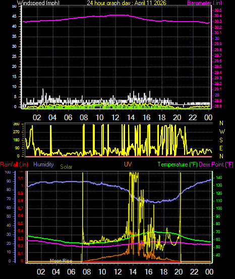 24 Hour Graph for Day 11