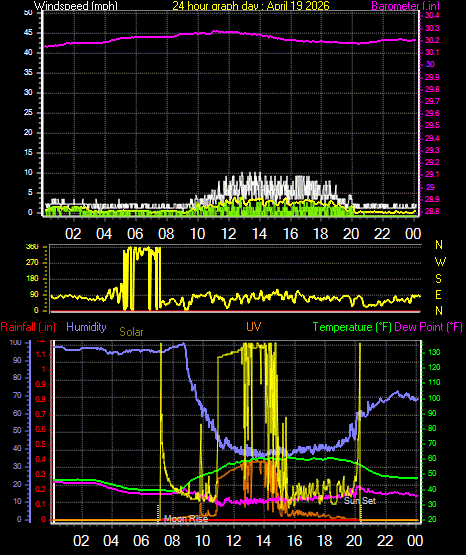 24 Hour Graph for Day 19