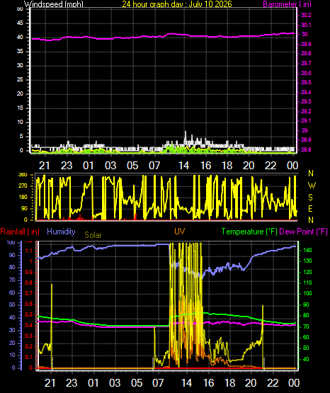 24 Hour Graph for Day 10