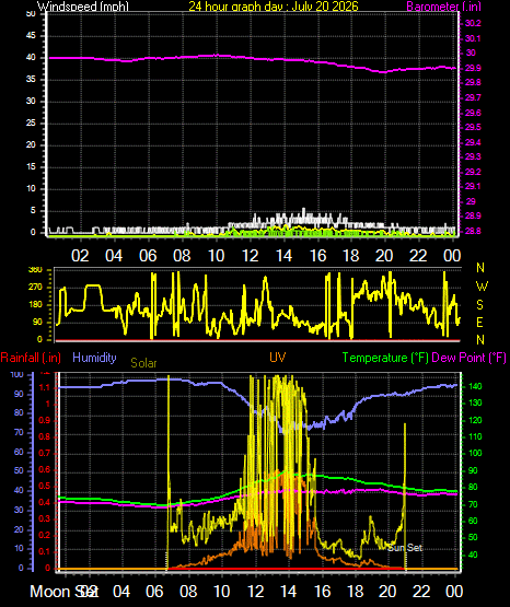 24 Hour Graph for Day 20