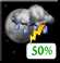 Sunday Night: Chance Showers And Thunderstorms
