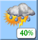 Sunday: Chance Showers And Thunderstorms